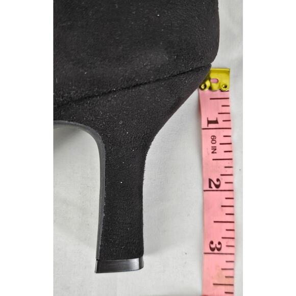 WORTHINGTON WOMEN’S ANKLE BOOTS – SIZE 7½M – BLACK SUEDE-LIKE – 3" HEEL - Picture 9 of 9
